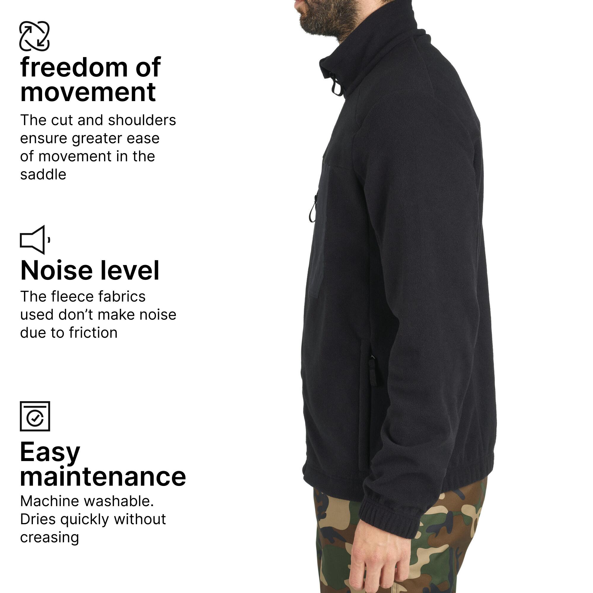 Men Fleece SG500 - Black