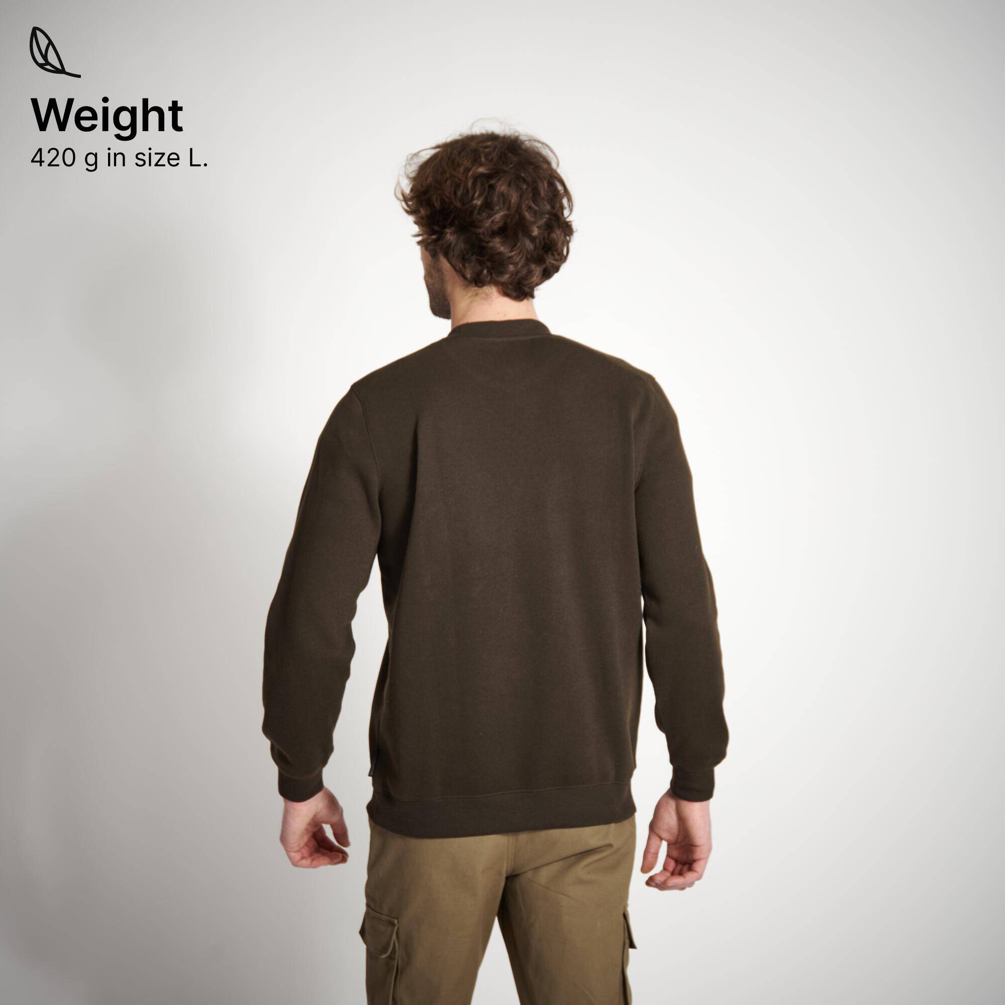 Men Pullover Sweater SG100 - Brown -  5