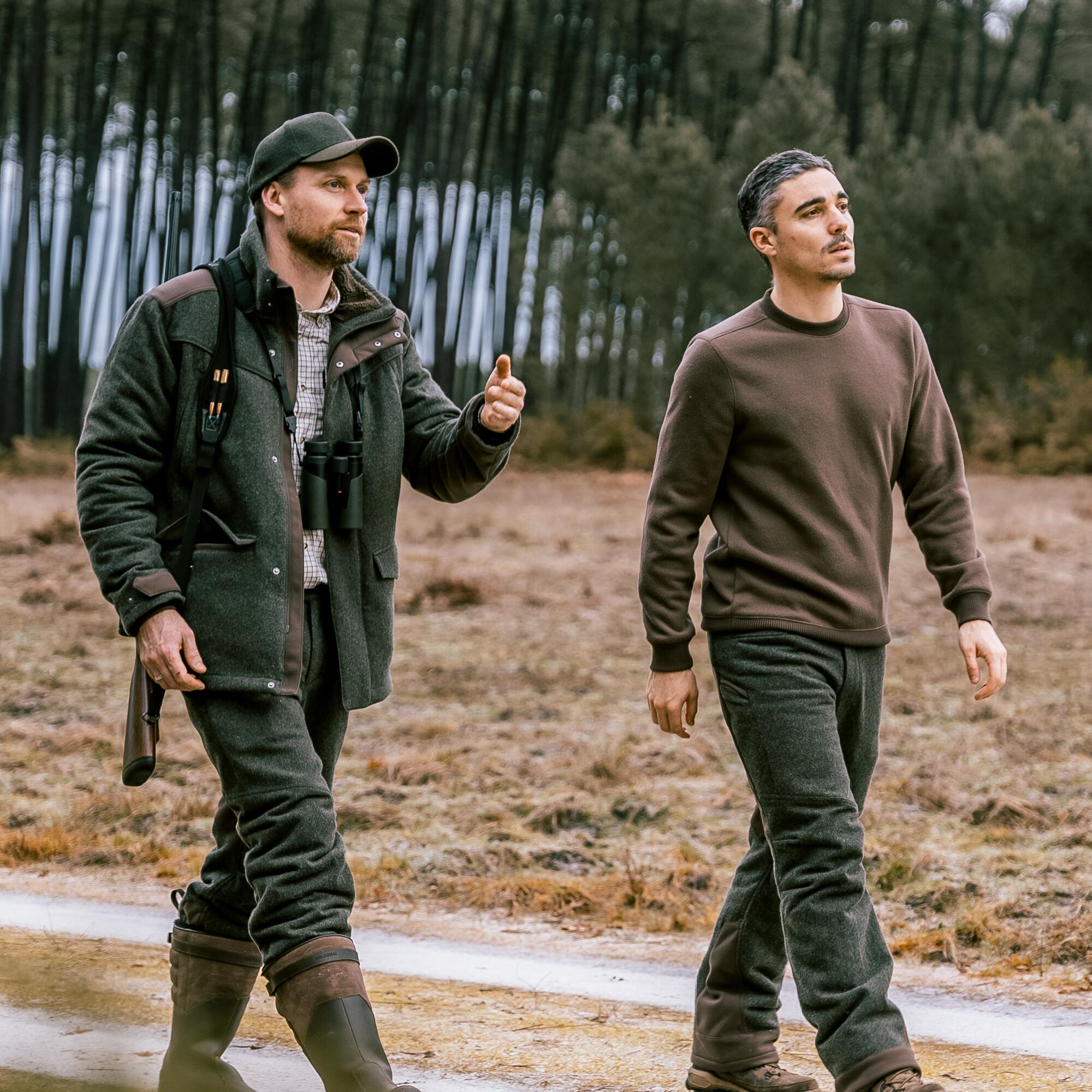 Men Pullover Sweater SG100 - Brown