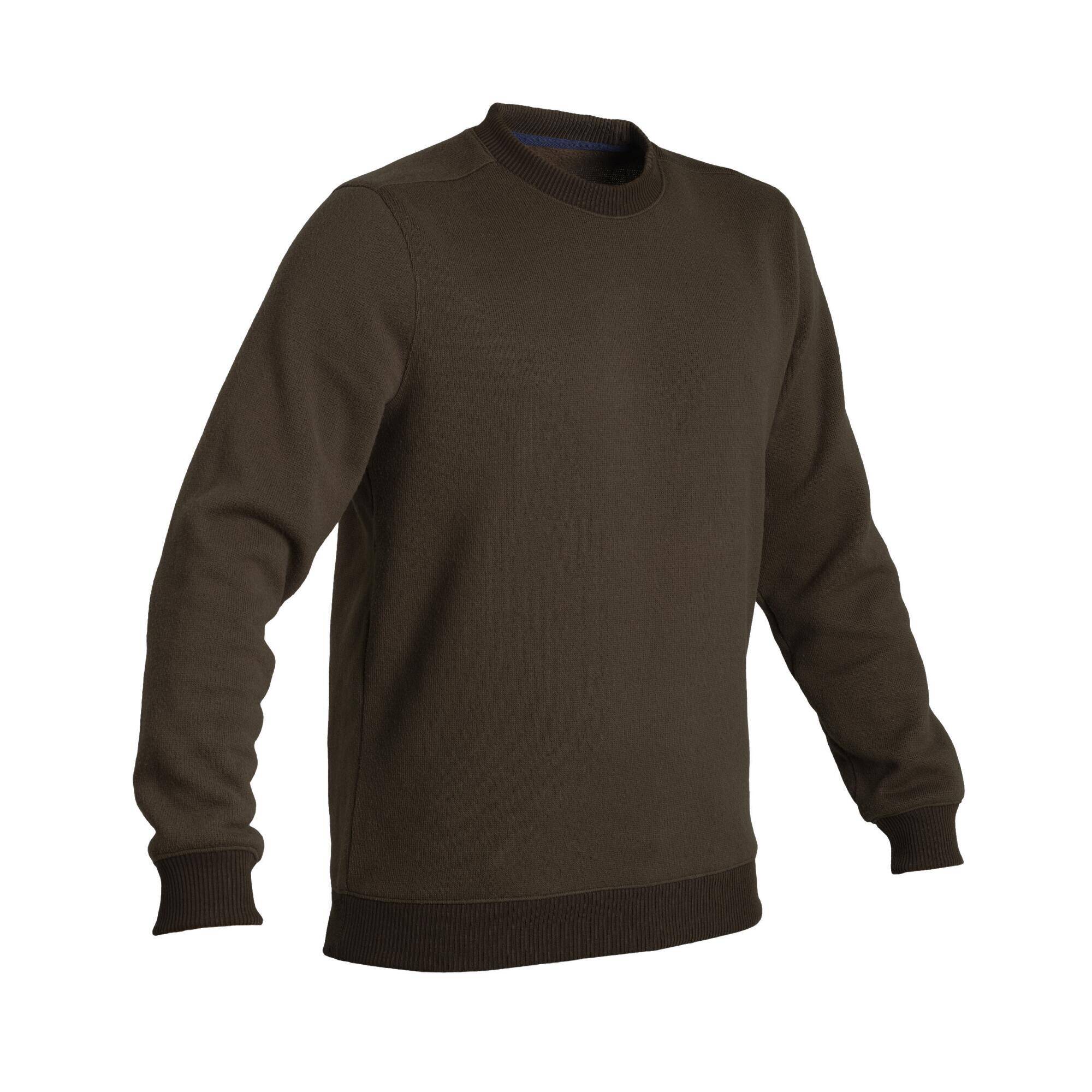 Men Pullover Sweater SG100 - Brown -  2