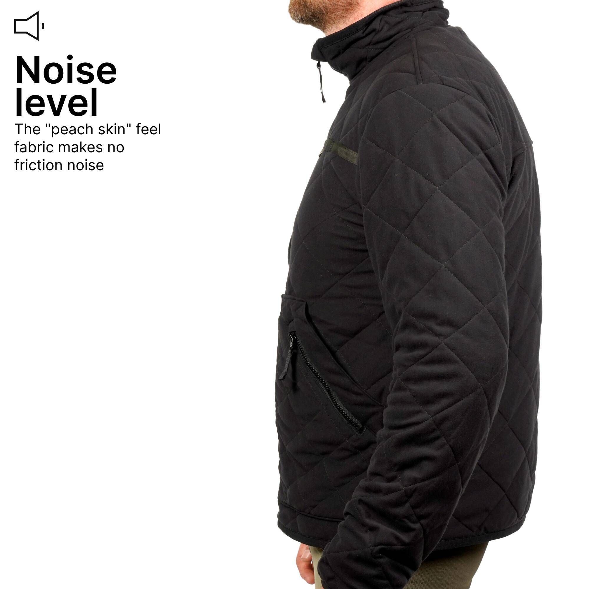 Mens Padded Jacket 500 - Black -  3