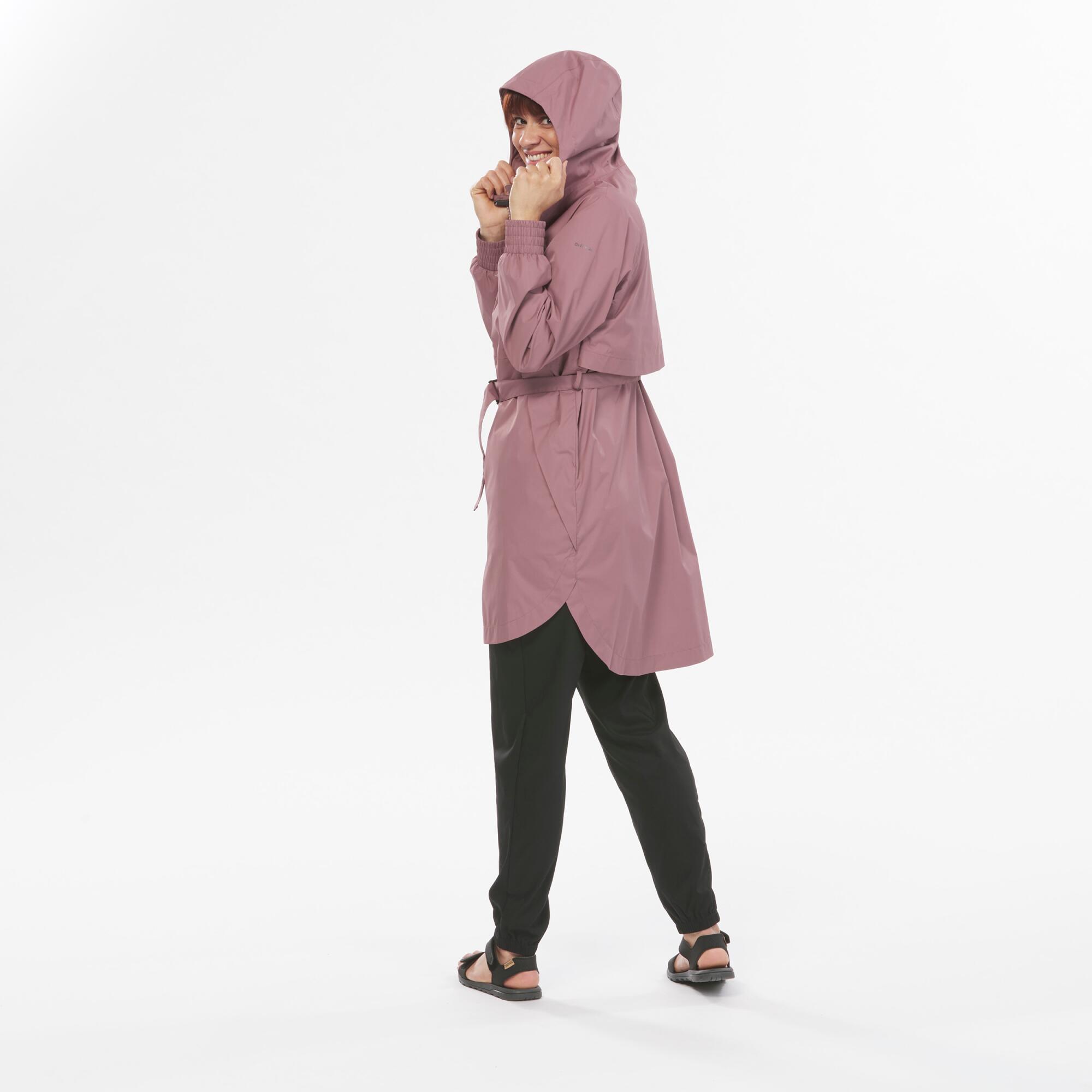 Women's Long Waterproof Hiking Jacket - Raincut Long 11/30