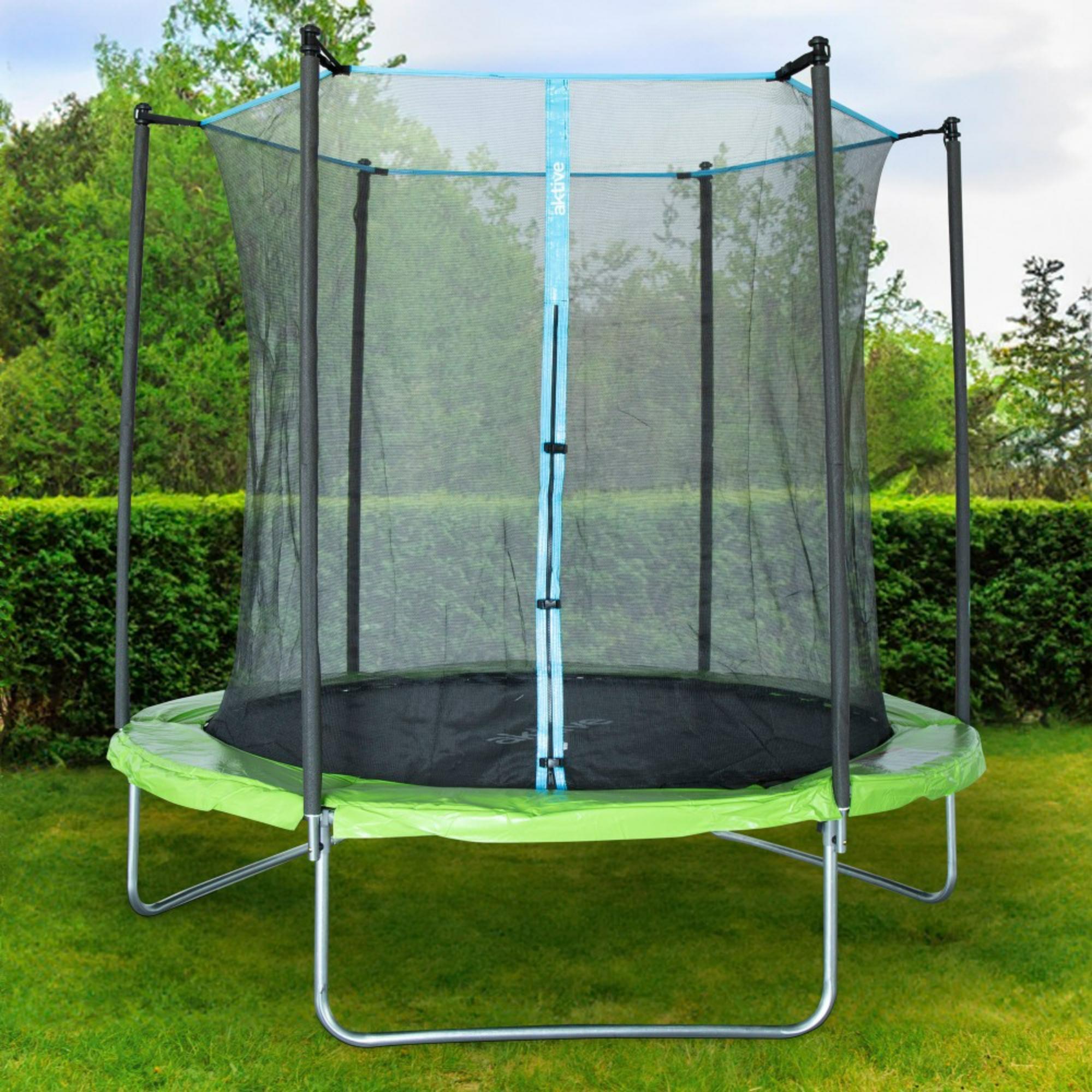 Cama elástica 305 hasta 120kg con red de seguridad - CD 4/4