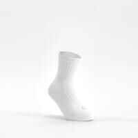 Kids' High Sports Socks RS 500 Tri-Pack - White/Navy