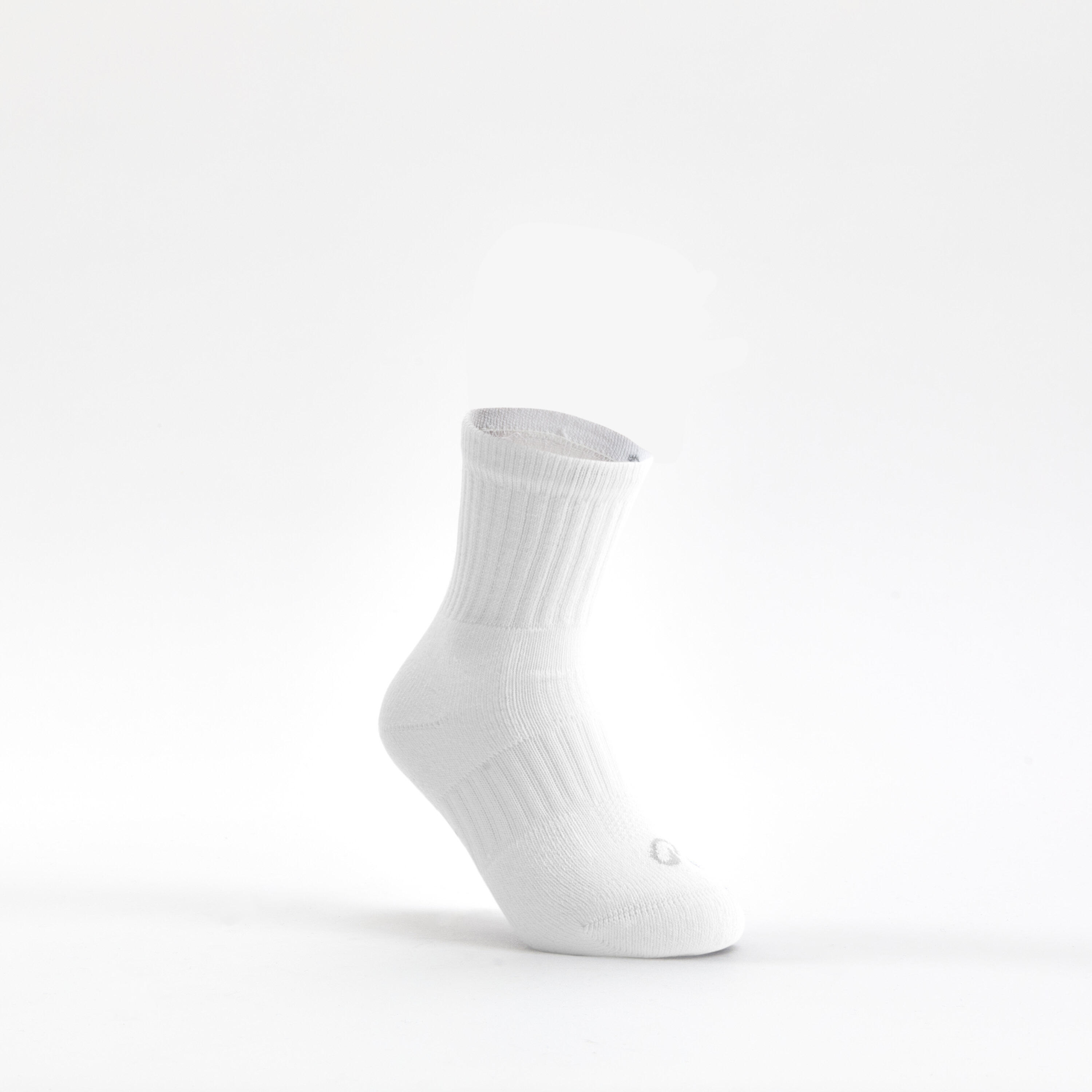 Calze lunghe bambino RS 500 bianco-blu x3 3/5