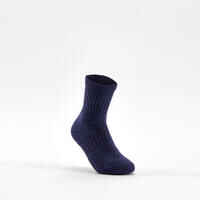 Kids' High Sports Socks RS 500 Tri-Pack - White/Navy