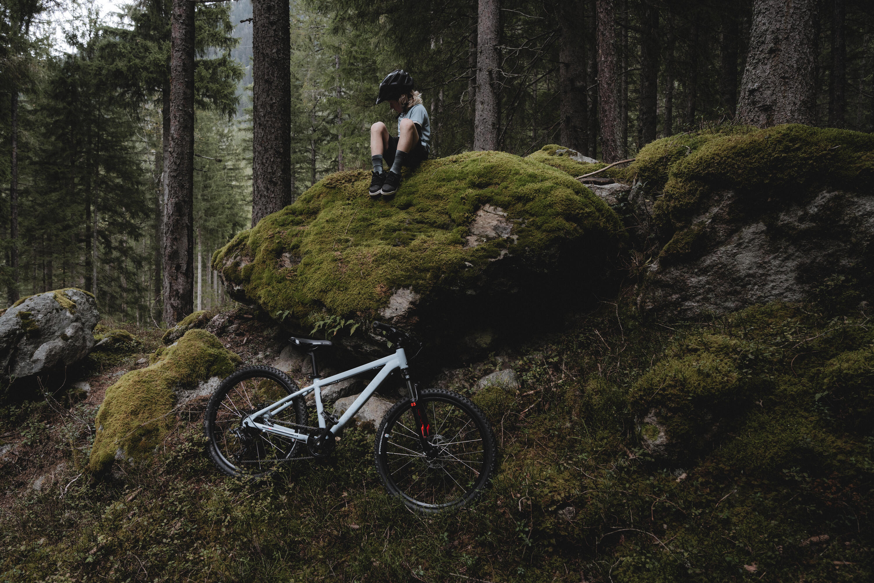 VTT ENFANT 24" 9-12 ANS, EXPL 900 BLEU 14/23