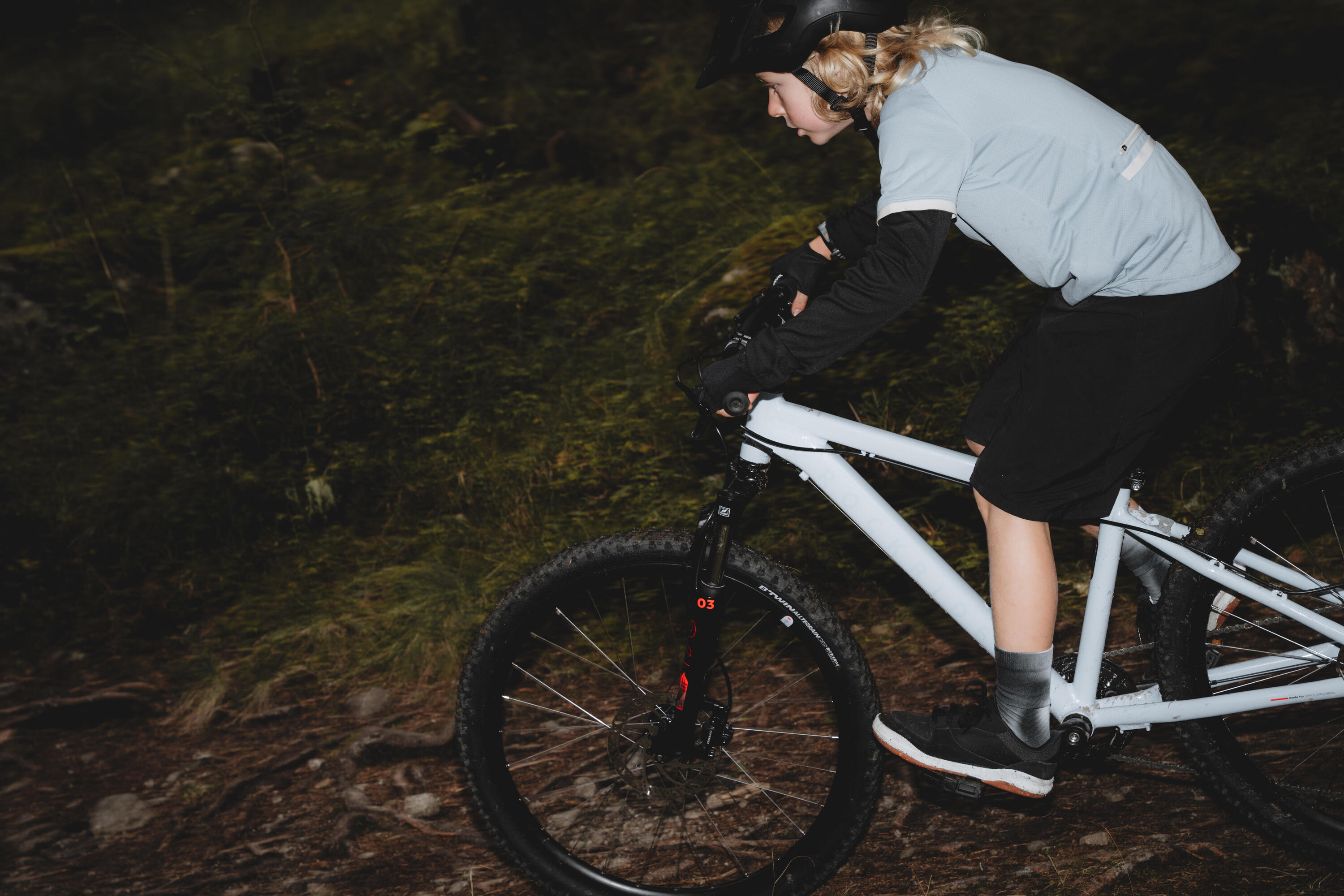 VTT ENFANT 24" 9-12 ANS, EXPL 900 BLEU 20/23