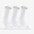 CHAUSSETTES DE TENNIS HAUTES DECATHLON RS 500 BLANC LOT DE 3