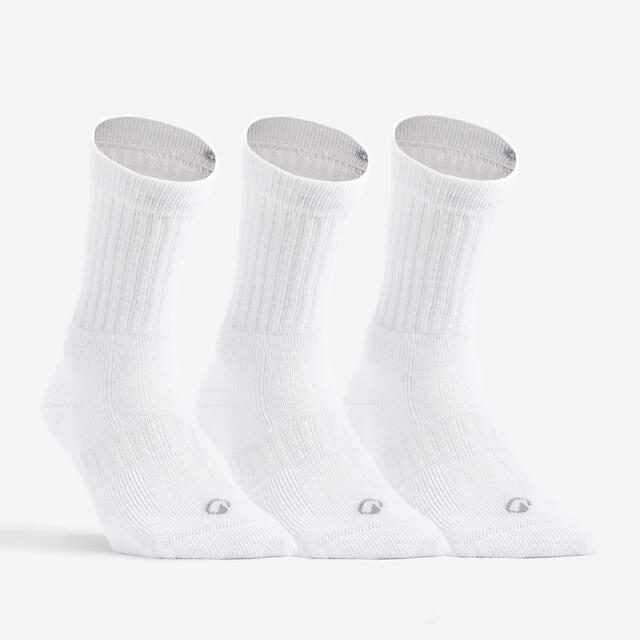 Tennissocken Hoch - RS 500 3er-Pack weiß