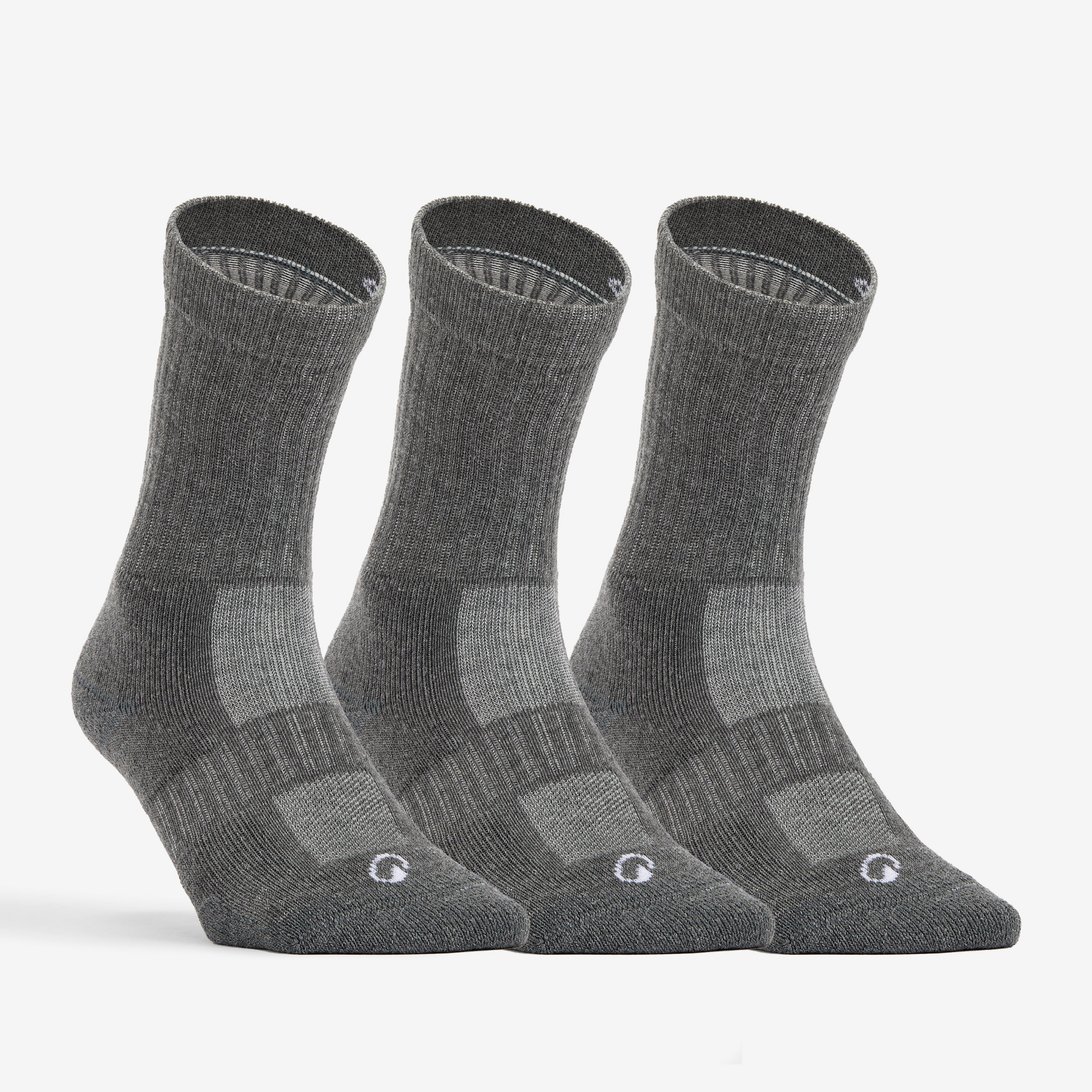 Chaussettes de tennis hautes rs 500 gris lot de 3 - Tennis - Artengo- Clubs - Entreprises - Collectivités - Associations