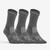 CHAUSSETTES DE TENNIS HAUTES DECATHLON RS 500 GRIS LOT DE 3