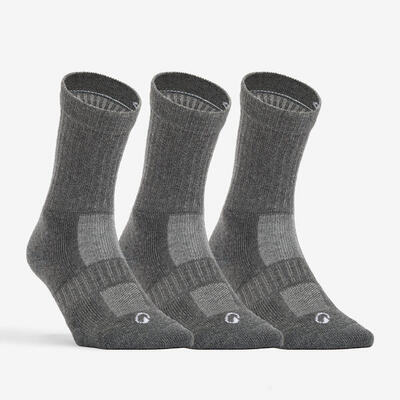 Tennissocken High 3er Pack lang - RS500 grau