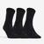 CHAUSSETTES DE TENNIS HAUTES DECATHLON RS 500 NOIR LOT DE 3