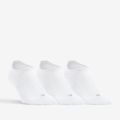 CHAUSSETTES DE SPORT BASSES RS 500 BLANC LOT DE 3