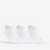 CHAUSSETTES DE SPORT BASSES RS 500 BLANC LOT DE 3