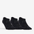 CHAUSSETTES DE SPORT BASSES DECATHLON RS 500 NOIR LOT DE 3