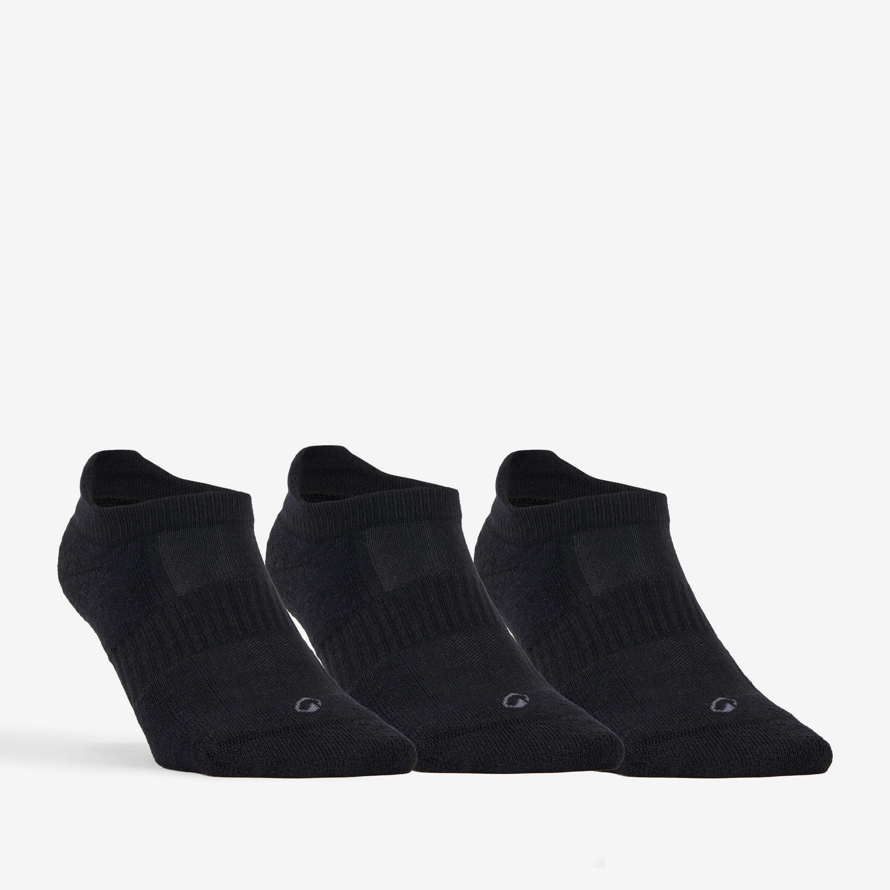 SET 3 PERECHI DE ȘOSETE SPORT SCURTE DECATHLON RS 500 NEGRU