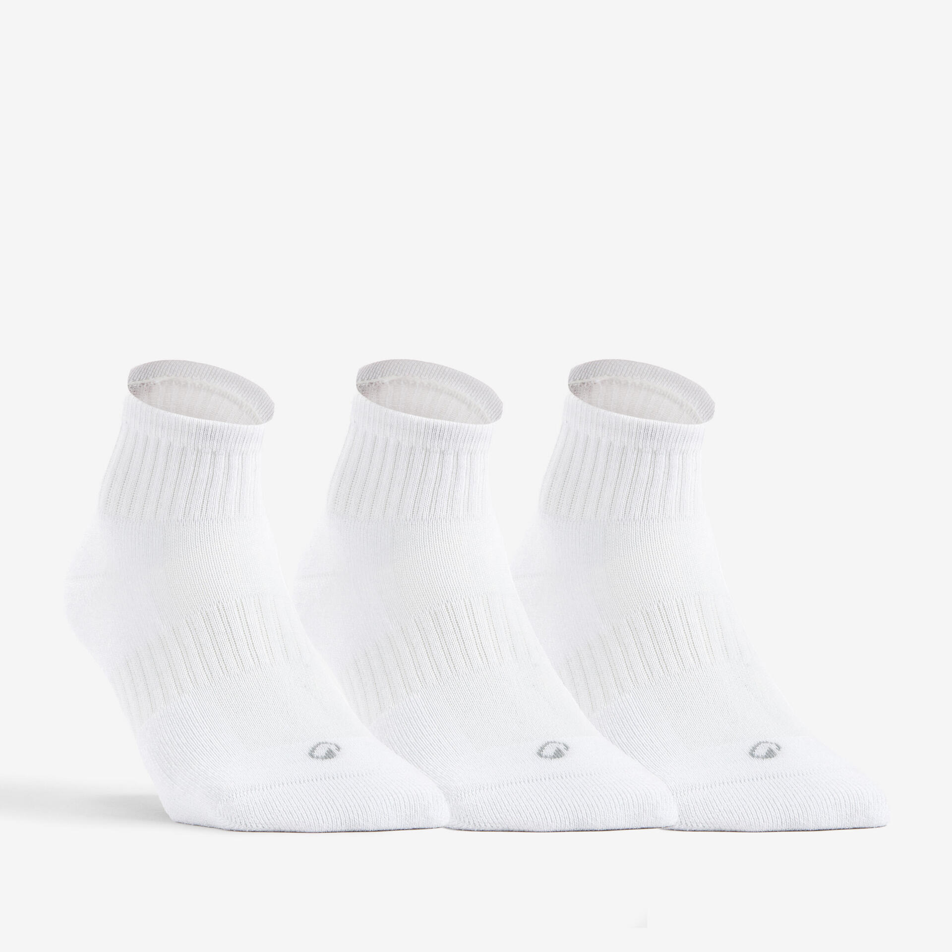 Chaussettes de sport mi-hautes rs 500 blanc lot de 3 - - - ARTENGO-Decathlon PRO - Clubs - Entreprises - Collectivités - Associations