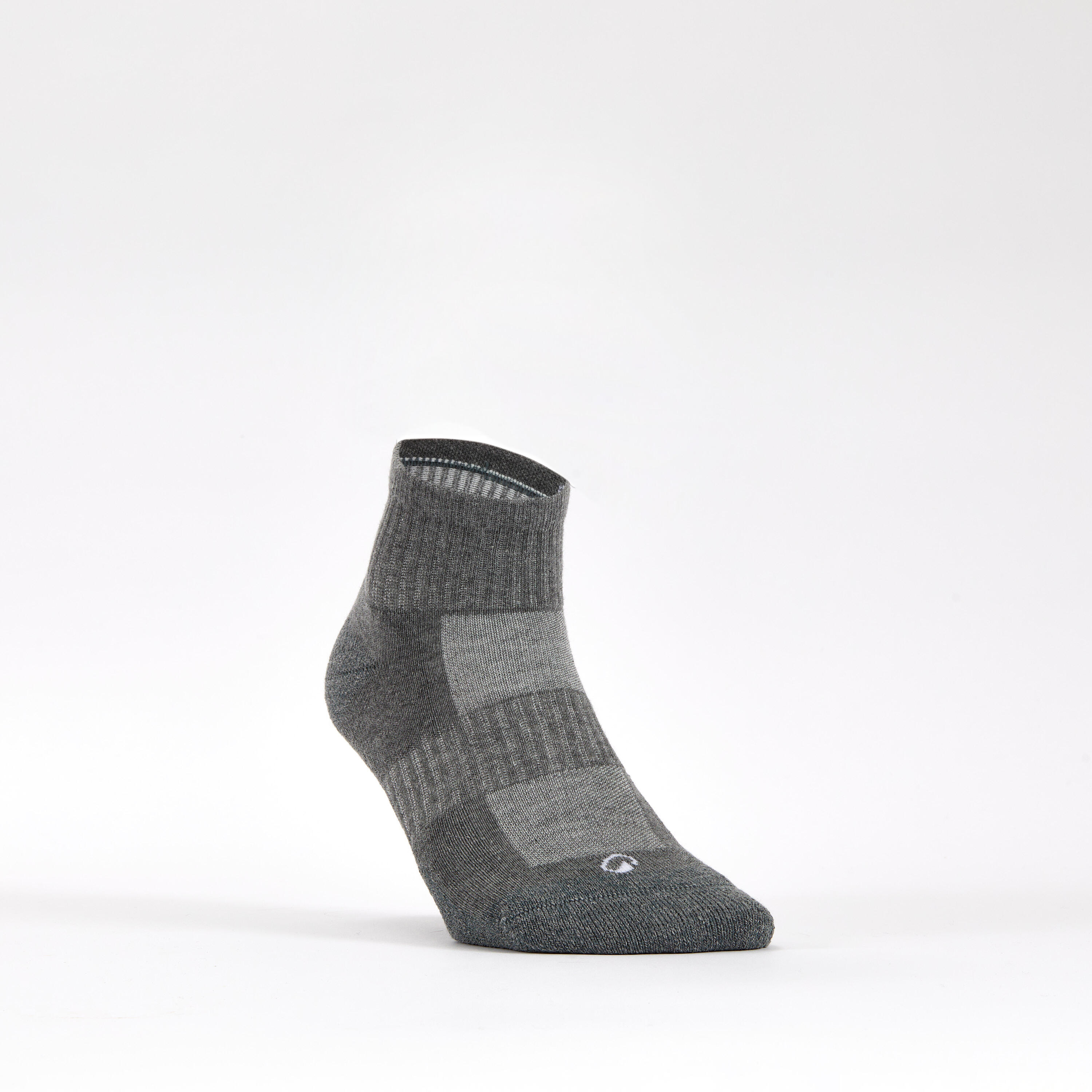 Chaussettes de tennisx3 - RS 500 gris 2/3