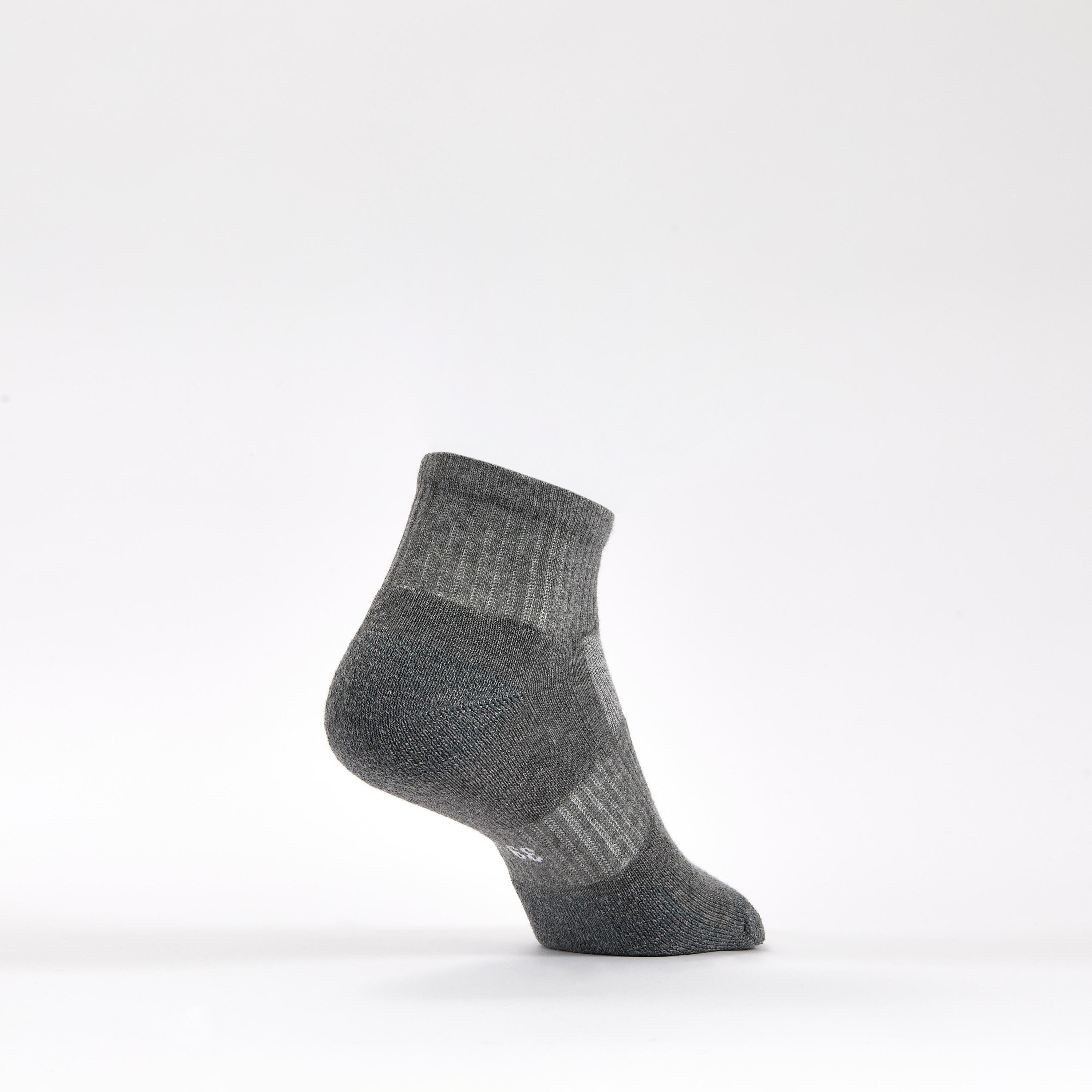 Chaussettes de tennisx3 - RS 500 gris 3/3