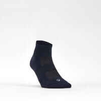 Mid-High Tennis Socks RS 500 Tri-Pack - Navy