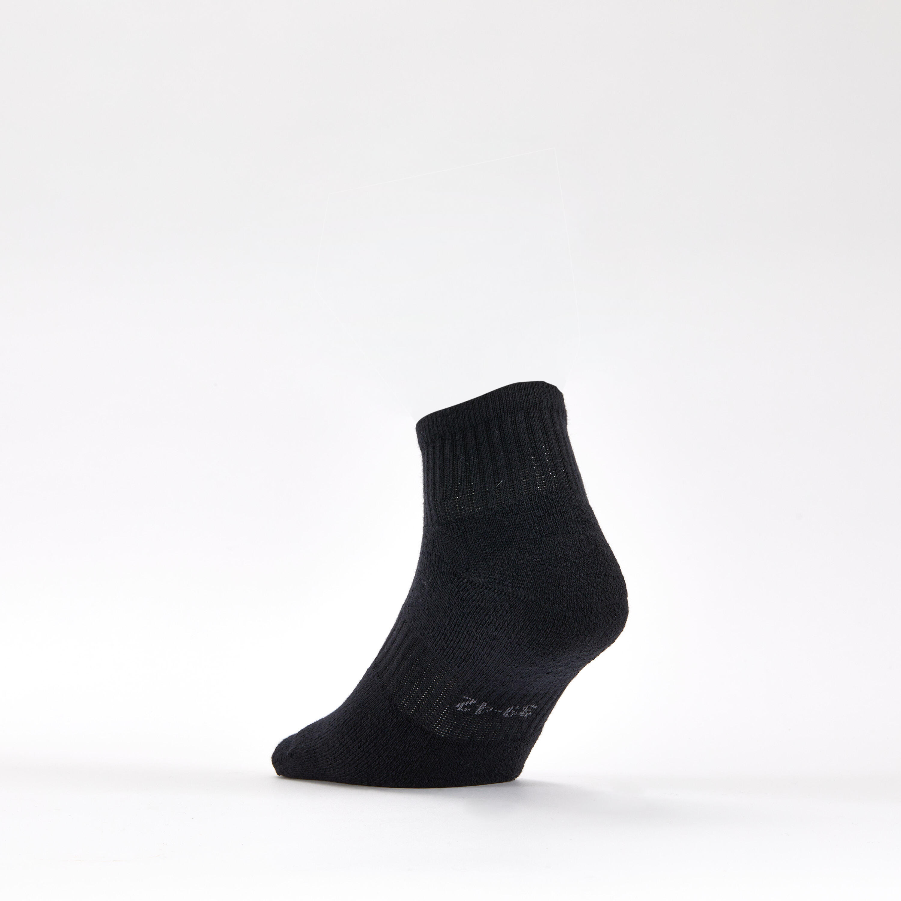 Chaussettes de tennis mi-hautes x3 - RS 500 4/5