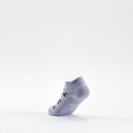 Шкарпетки дитячі RS 160 низькі 3 пари блакитні/білі з візерунками