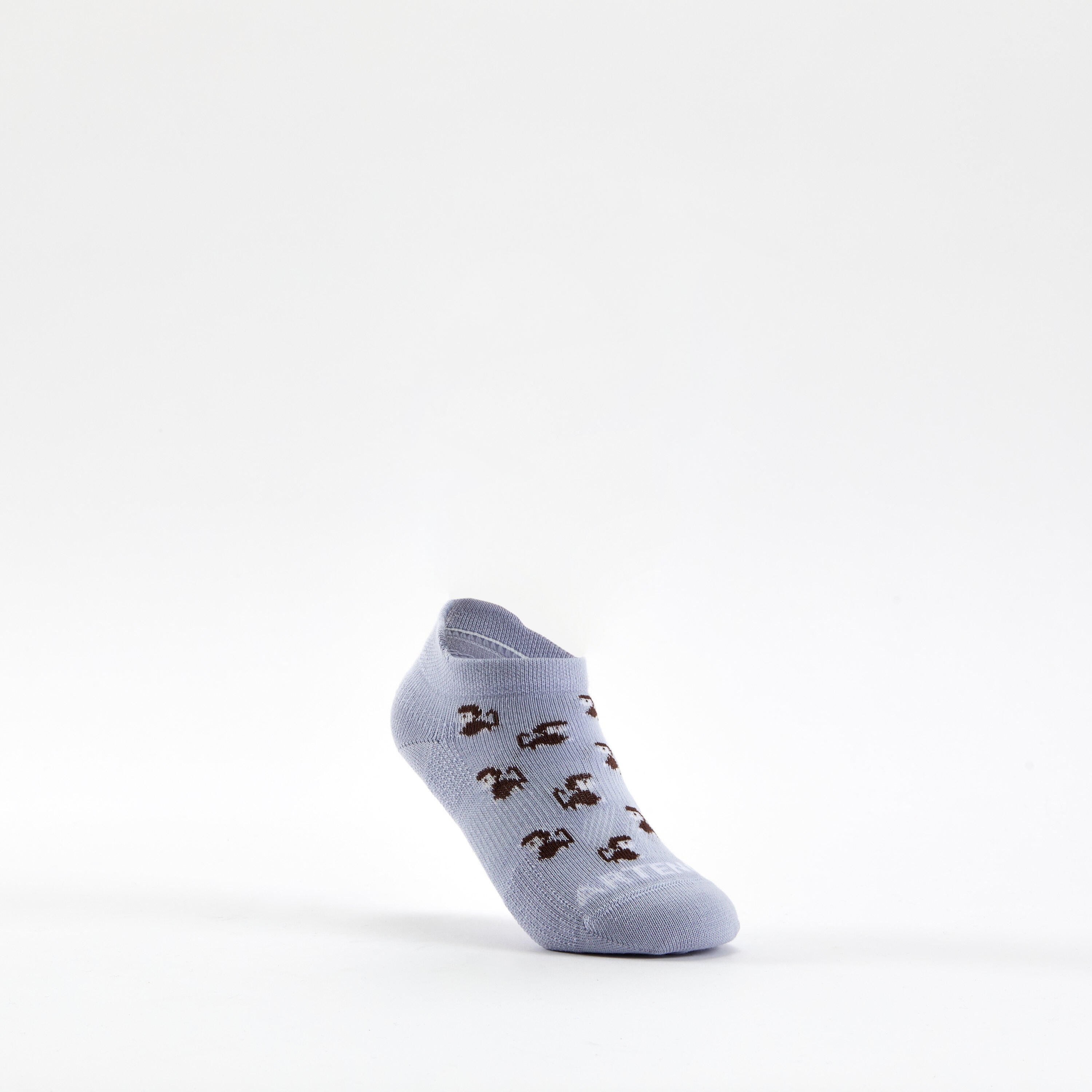 Kids' Low Sports Socks Tri-Pack RS 160 - Blue/White/Patterns