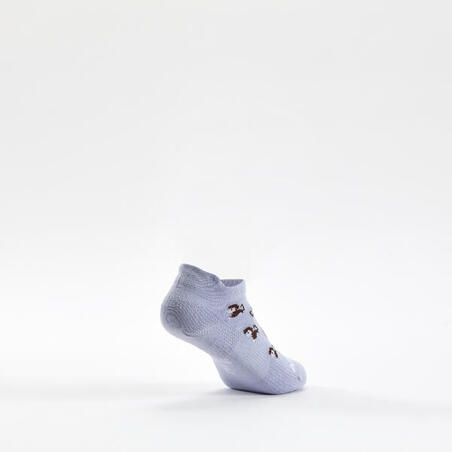 Шкарпетки дитячі RS 160 низькі 3 пари блакитні/білі з візерунками