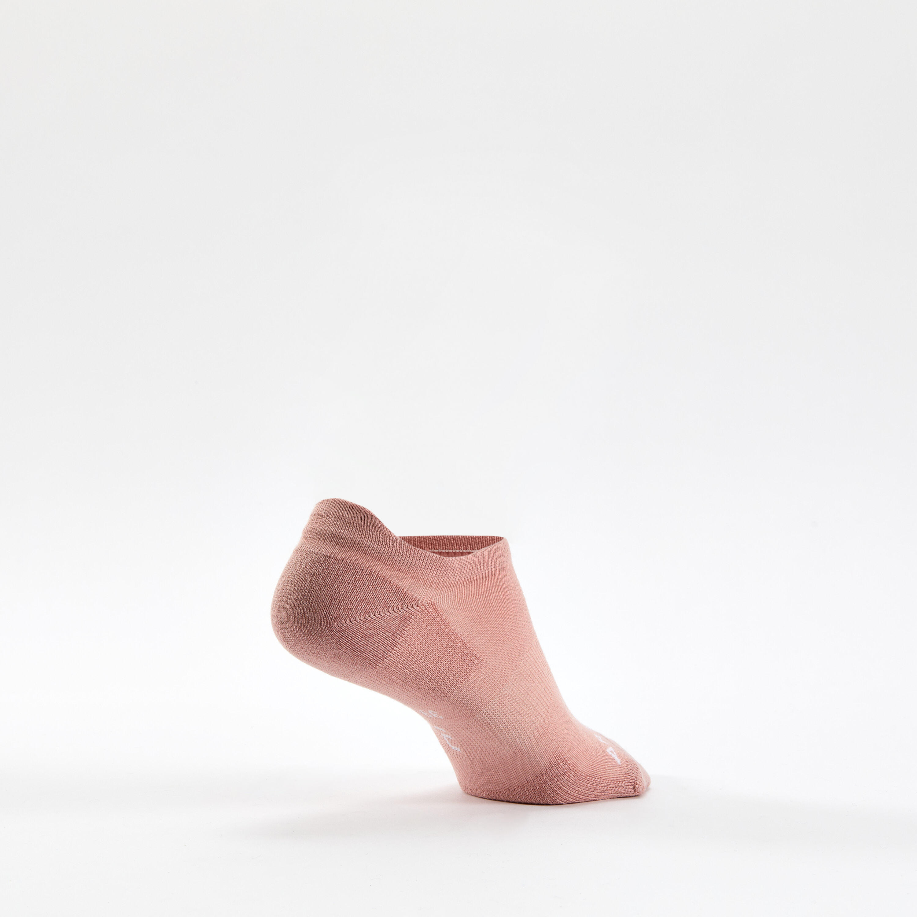 Chaussettes de sport basses Artengo RS 160 motif rose lot de 3. 5/5