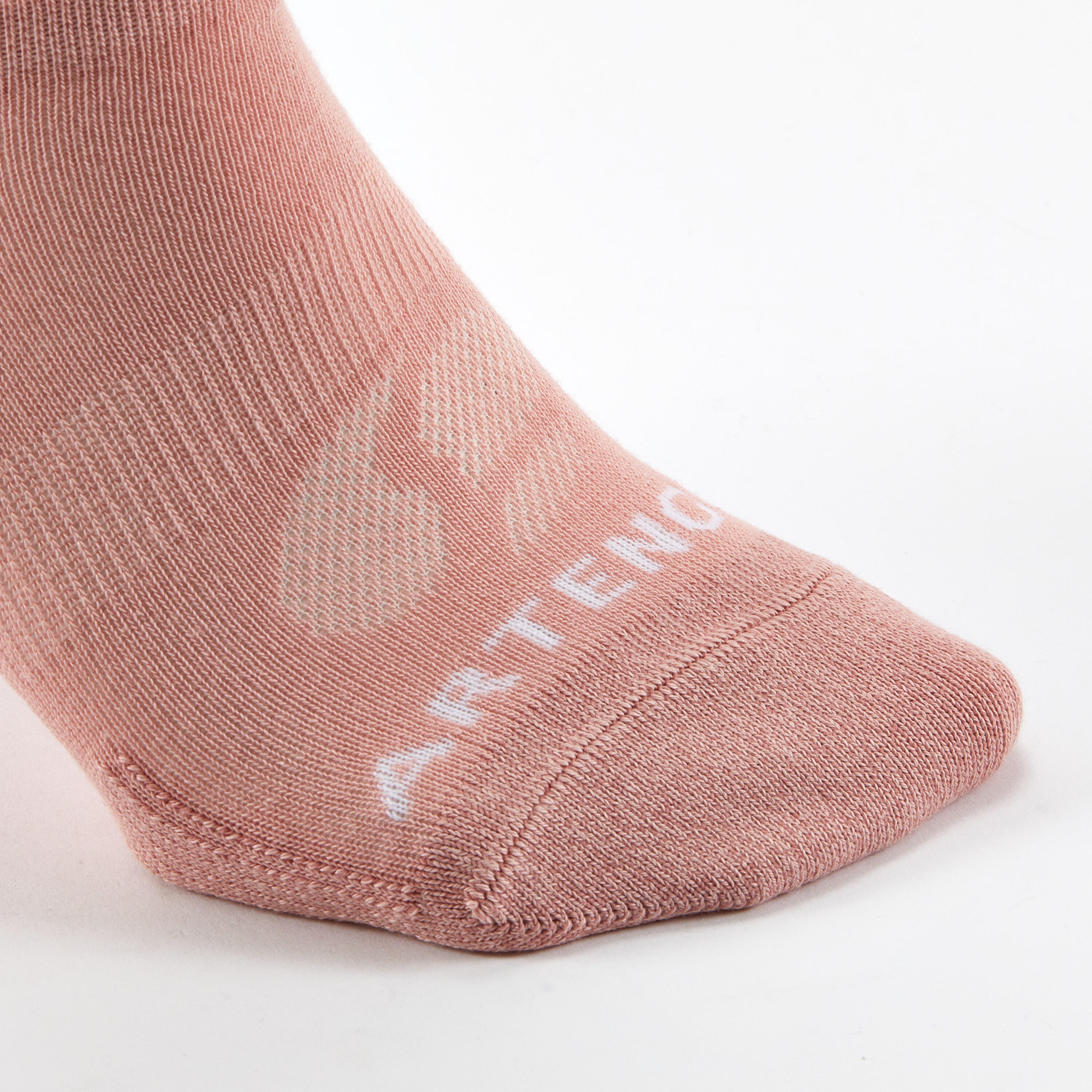 Low Sports Socks 3-Pack - RS 160 Pink - ARTENGO