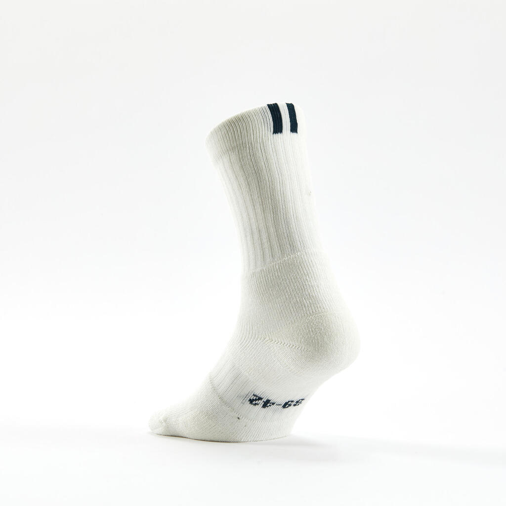Tennis High Socks RS 500 Tri-Pack - Blue/White/Green