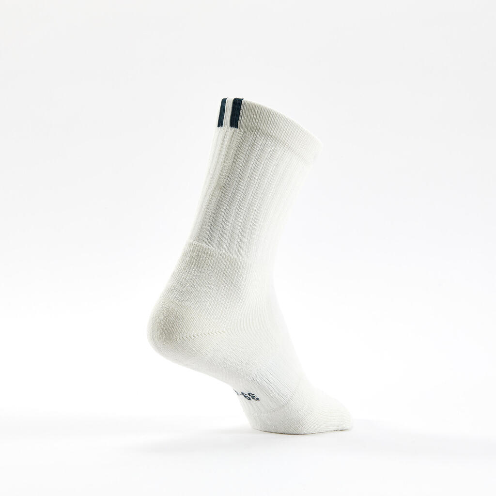Tennis High Socks RS 500 Tri-Pack - Blue/White/Green
