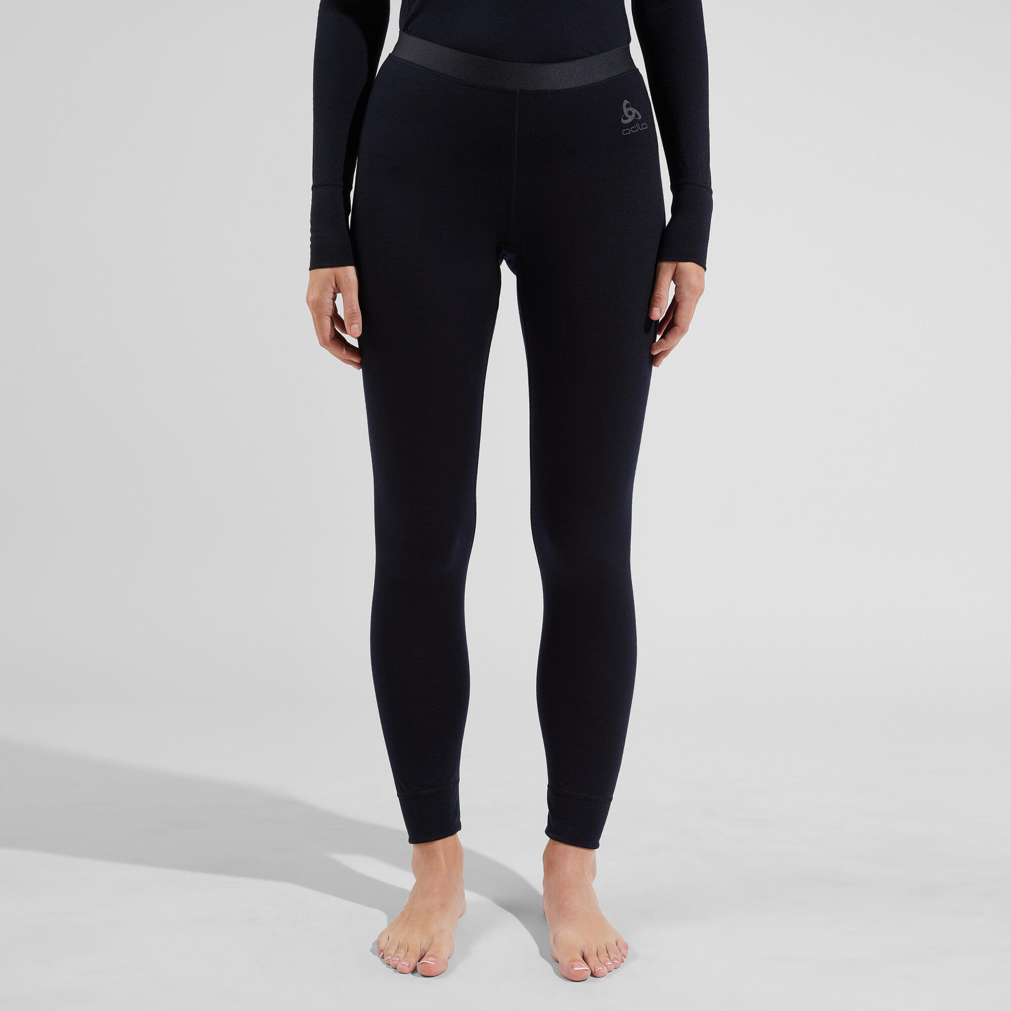 Pantaloni termici sci donna Odlo Merinos 200 4/6