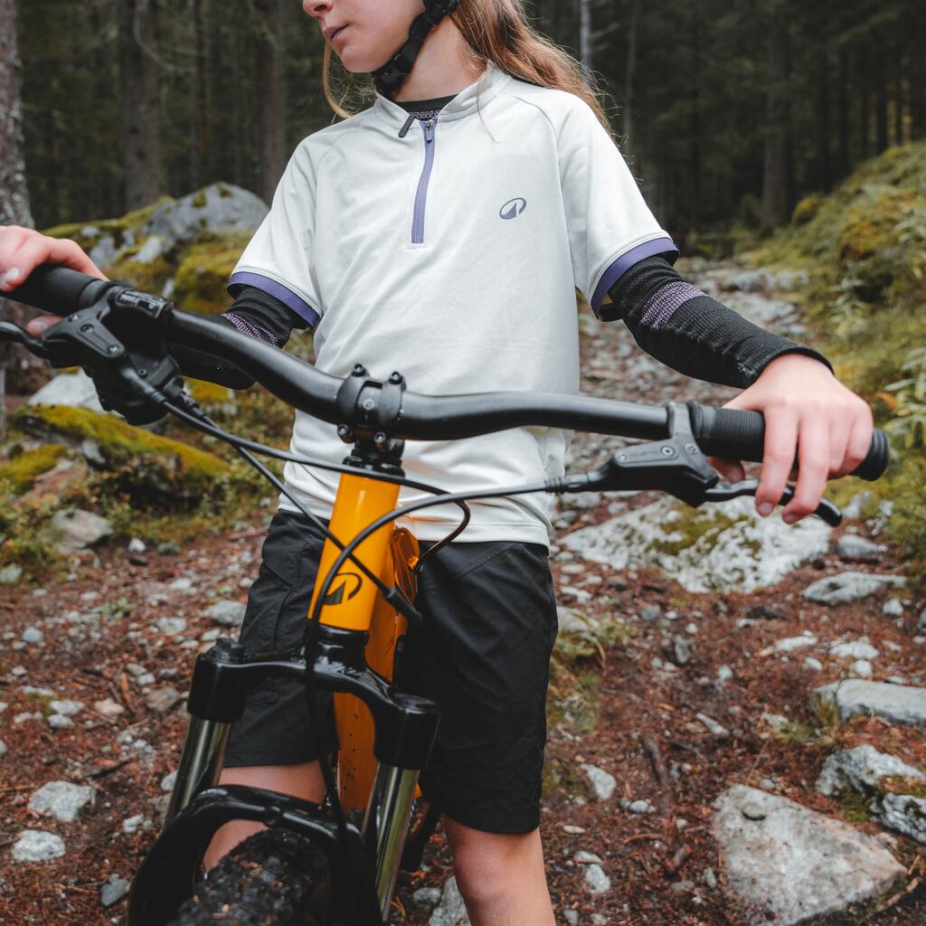Kids' 7-11 EXPL 500 years short-sleeved cycling jersey - Blue
