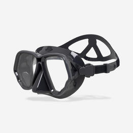 Masque de plongée anti buée, MASK 500 DUAL ANTI BUEE Noir Gris