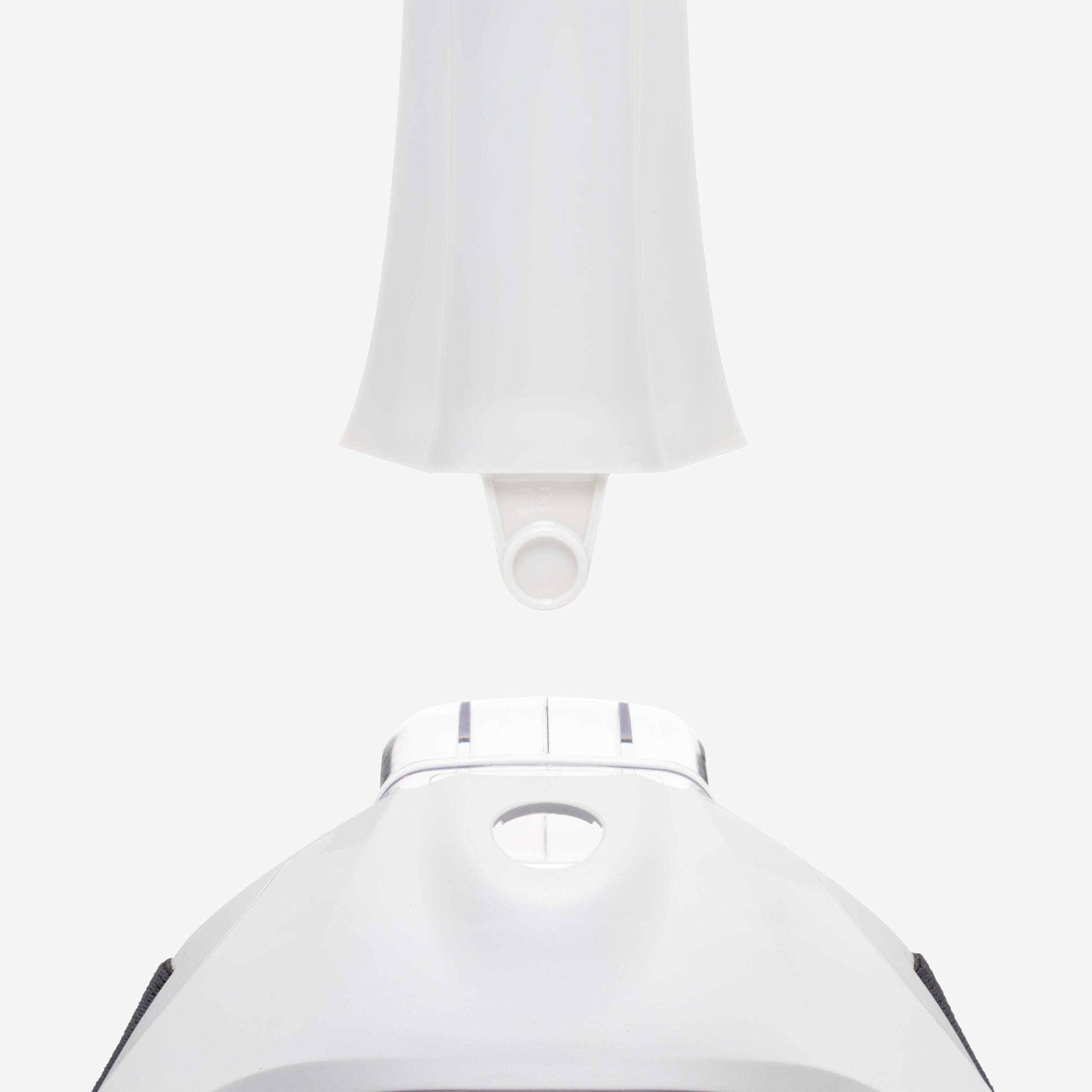 Snorkelmasker Easybreath+ met akoestisch ventiel vanaf 10 jaar paars 9/13