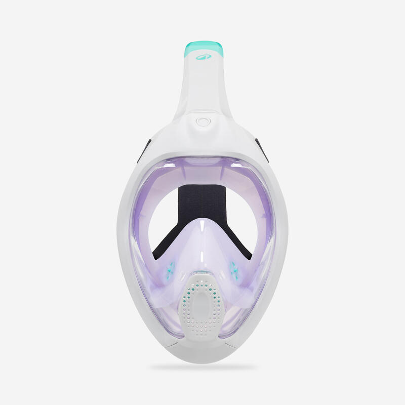 Mască Easybreath + cu valvă acustică pentru suprafață > 10 ani Mov