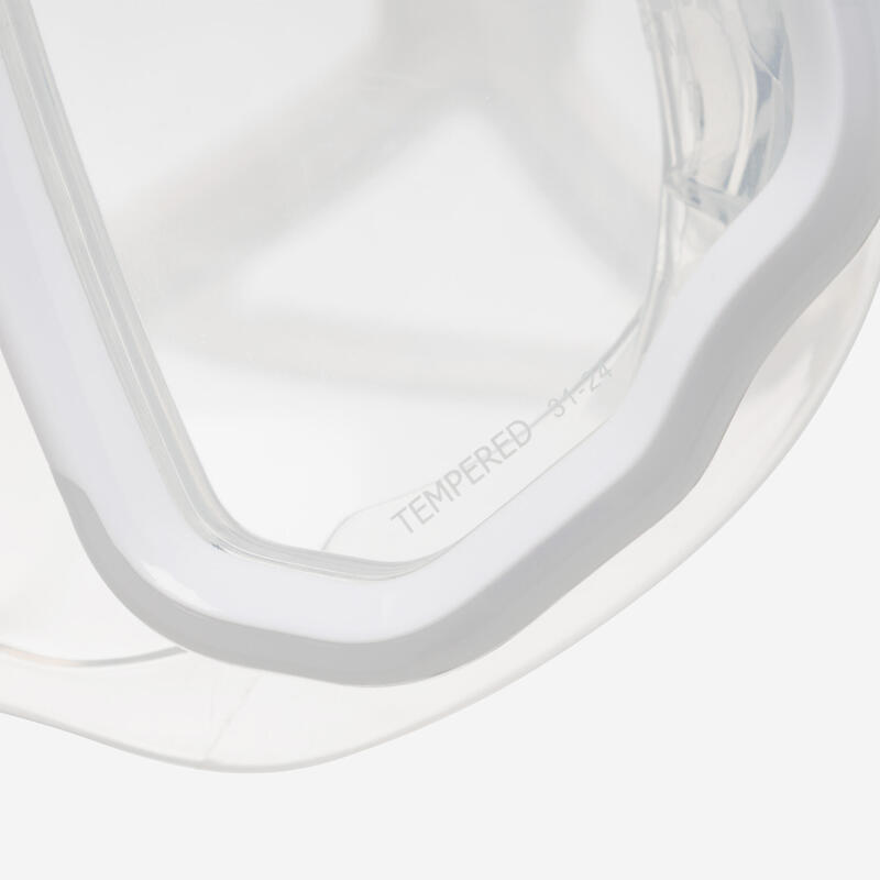 Mască scufundări anti-aburire MASK 500 DUAL Alb