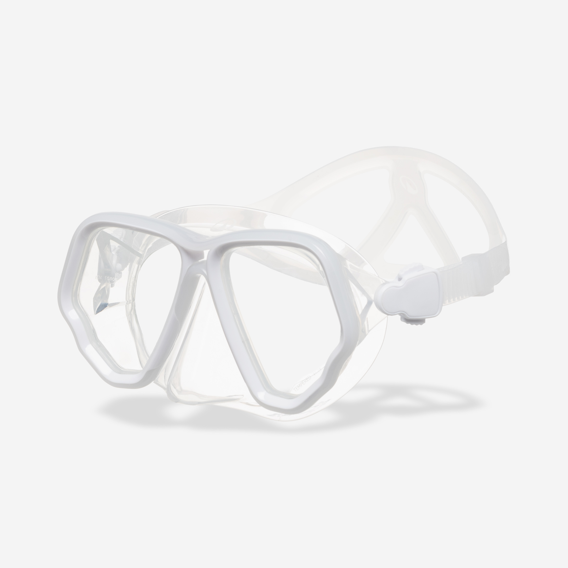 Masque de plongée anti buée, mask 500 dual anti buee blanc - Plongée - SUBEA- Clubs - Entreprises - Collectivités - Associations
