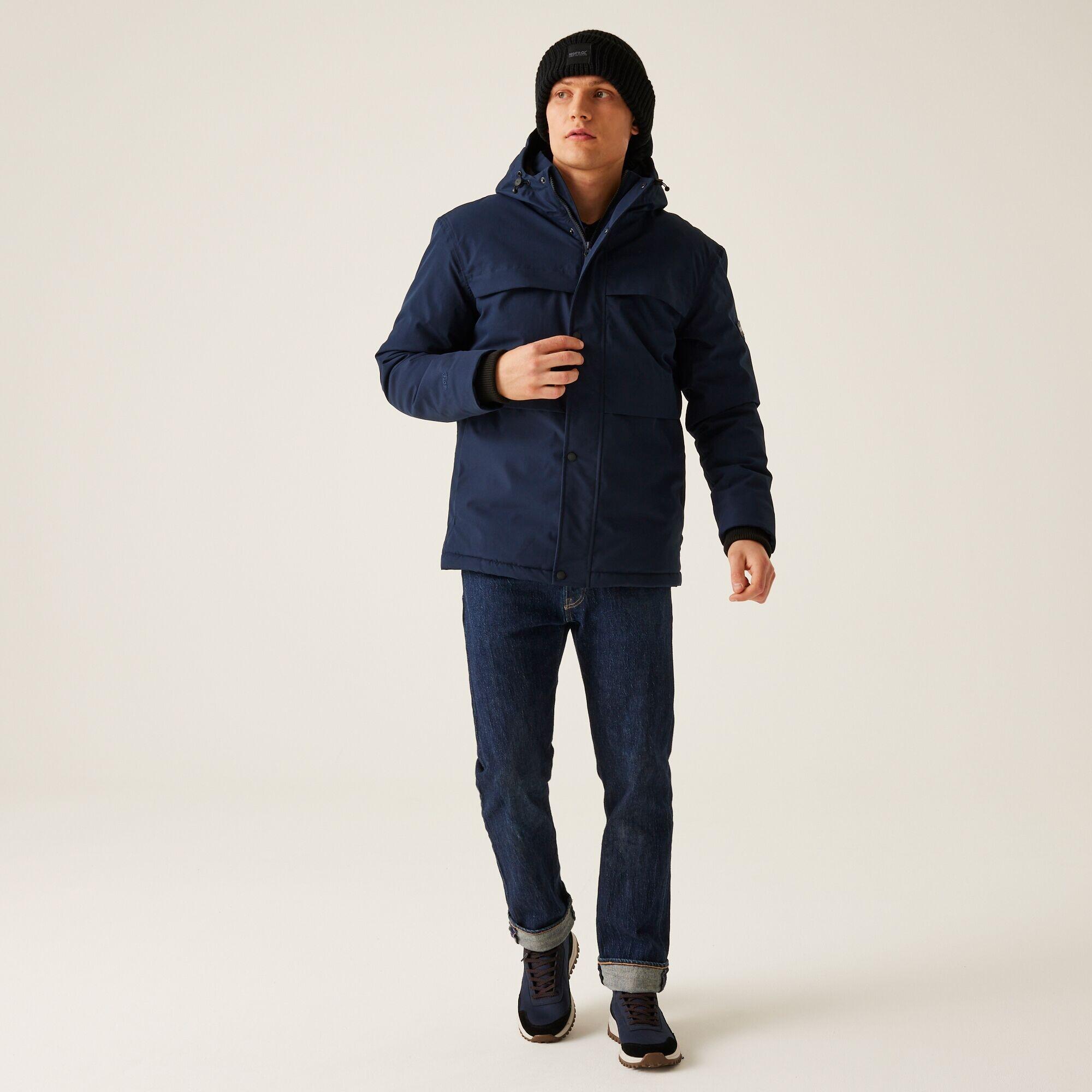 Men's Waterproof Insulated Jacket | Navy | Ronin II 6/12