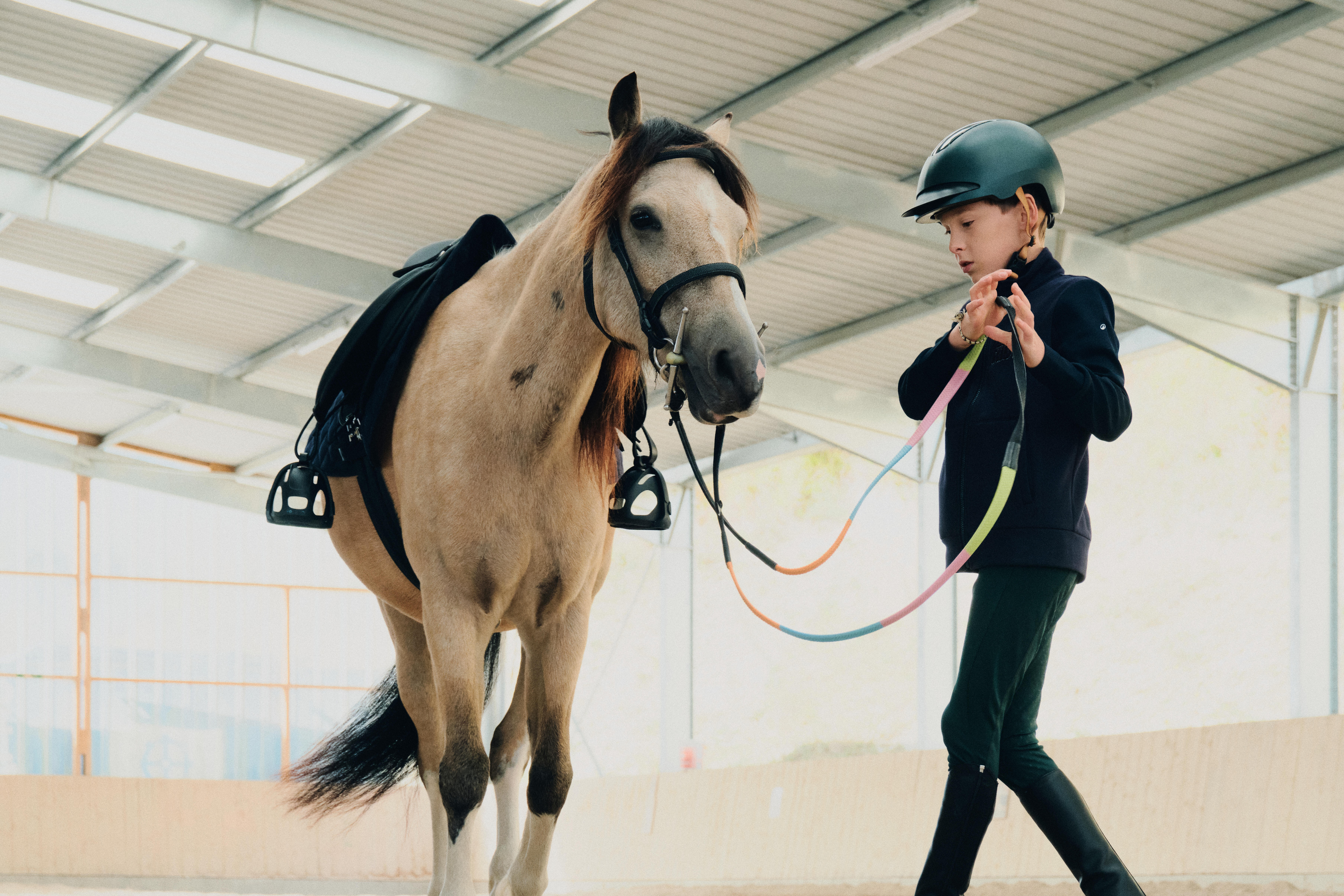 Adult and Kids' Horse Riding Helmet - CH100 - FOUGANZA