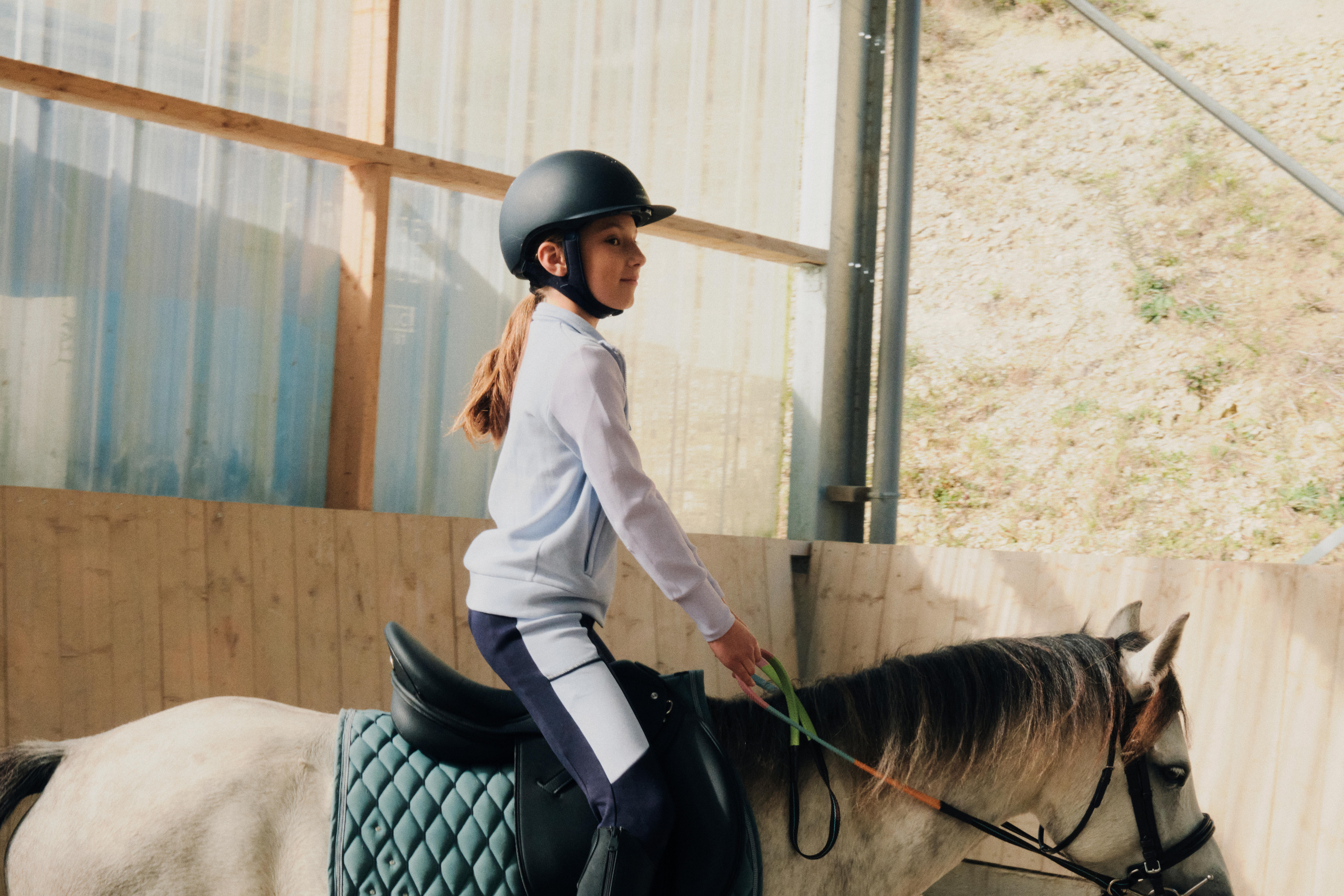 Kids' Horse Riding Jodhpurs - FOUGANZA