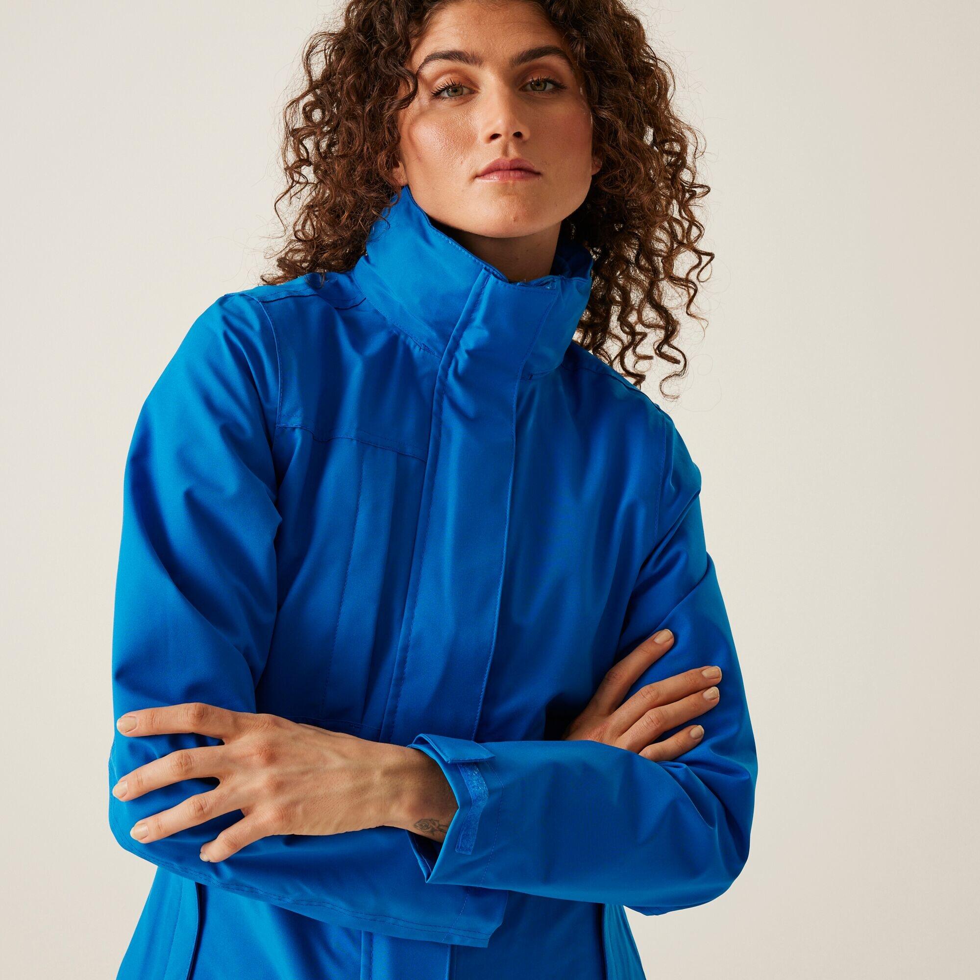 Women's Waterproof Stretch 3 in 1 Jacket | Oxford Blue | Kingsley 5/9
