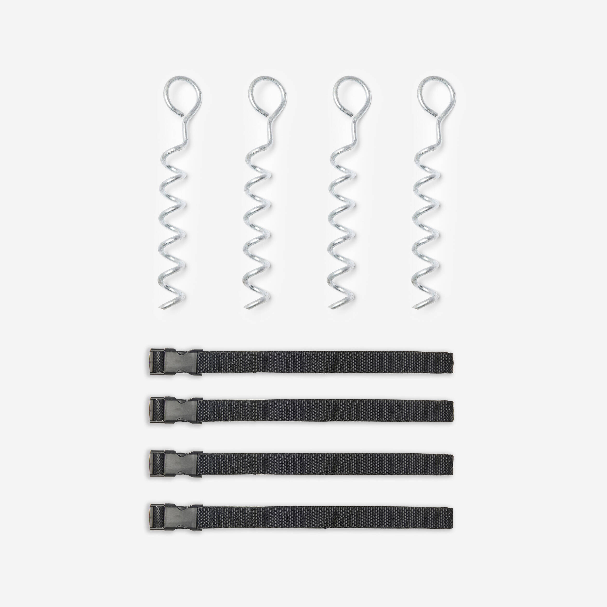 Trampoline Anchor Kit - Graphite Black