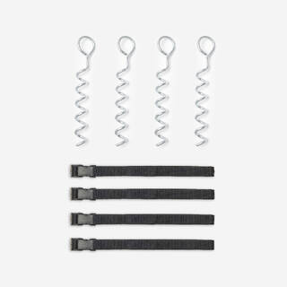 Trampoline Anchor Kit - Graphite Black