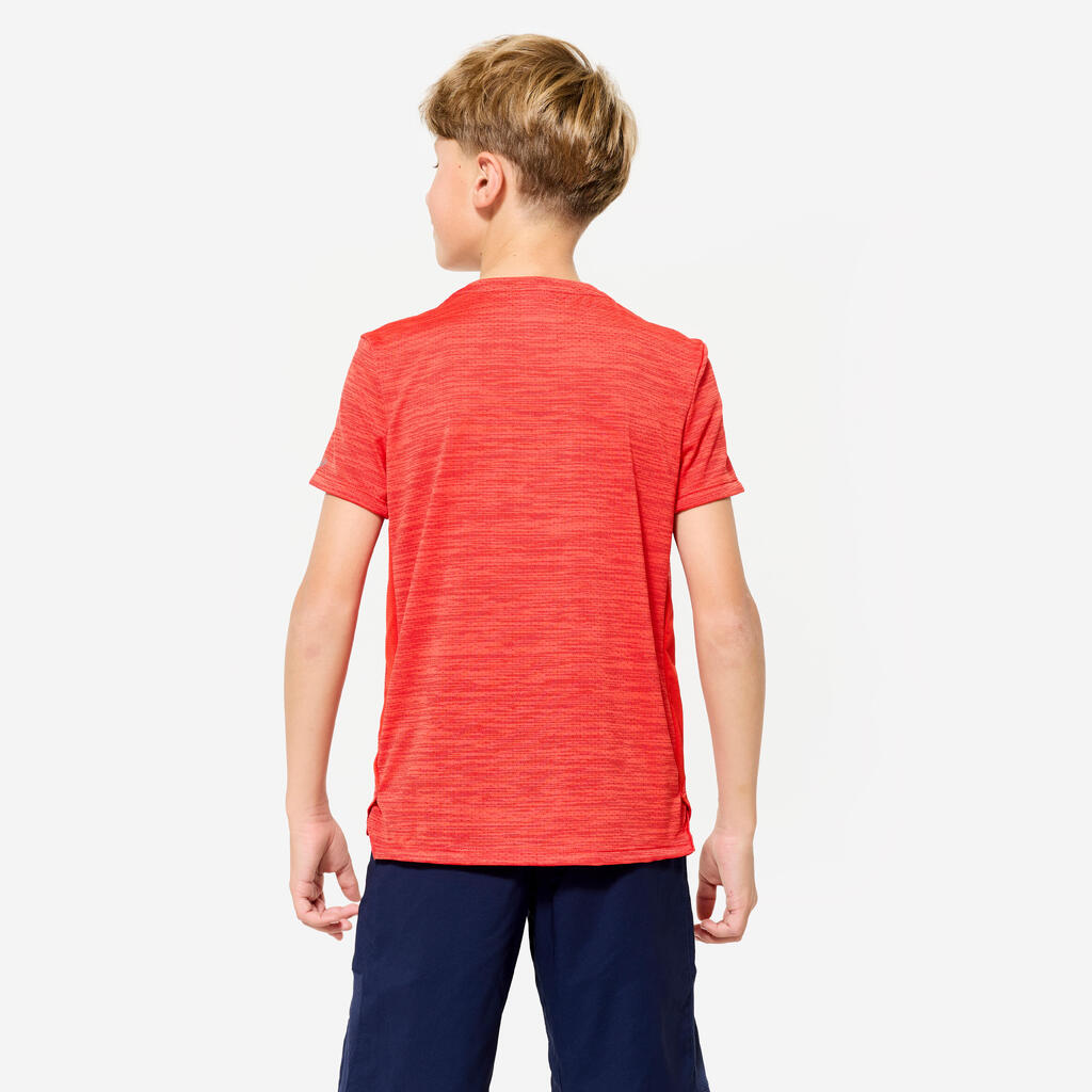T-shirt enfant synthétique respirant - 500 blue