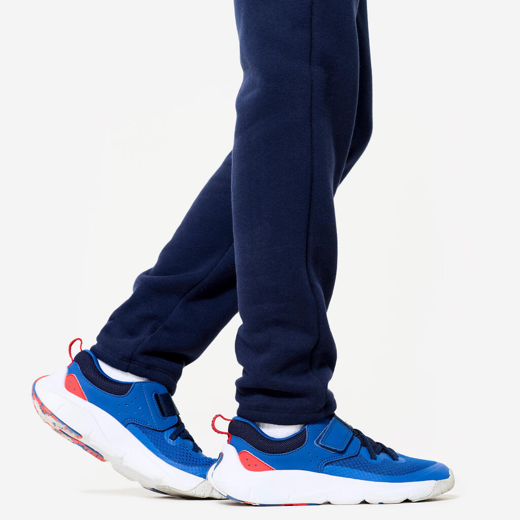 Survêtement chaud enfant - Warmy zip bleu
