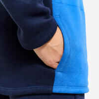 Kids' Warm Zip-Up Tracksuit Warmy - Blue